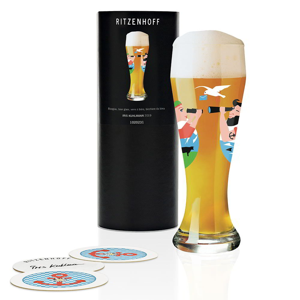 【WUZ屋子】德國 RITZENHOFF WEIZEN 小麥胖胖啤酒杯-傳情