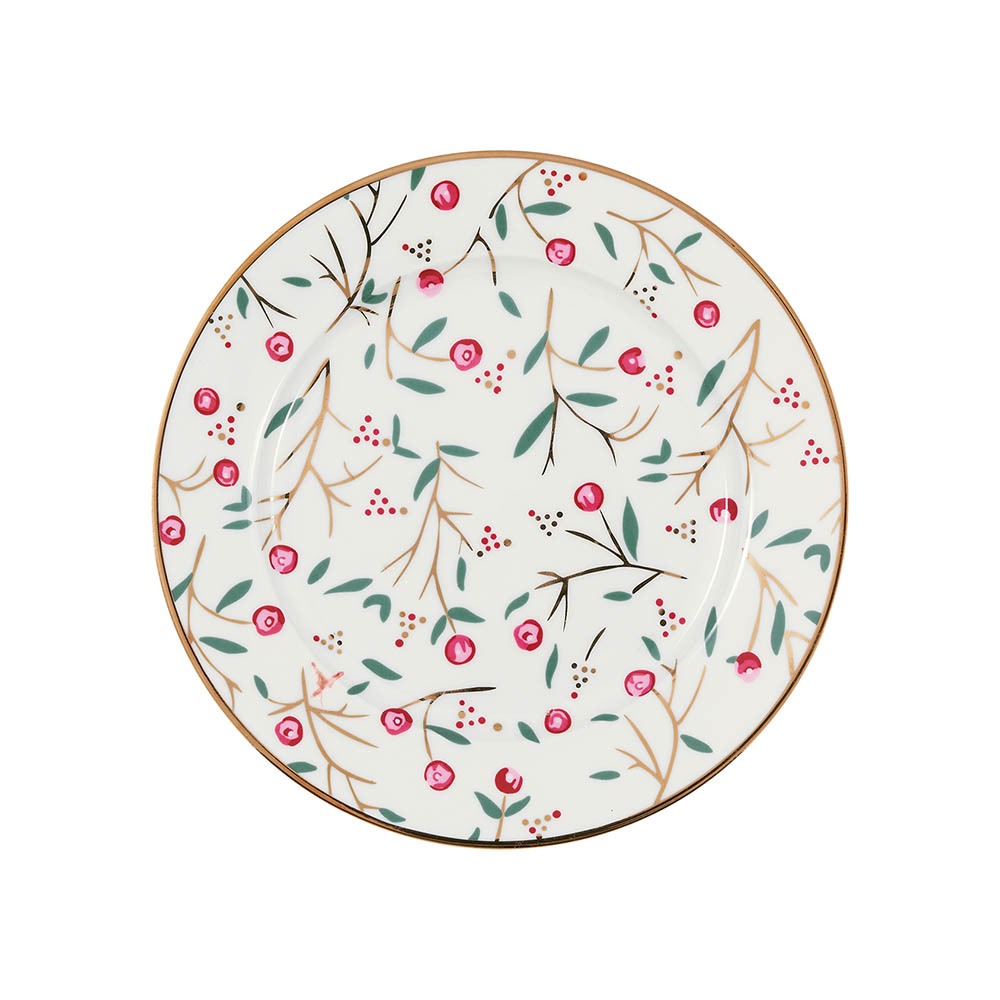 【WUZ屋子】丹麥GreenGate Maise white 餐盤15cm