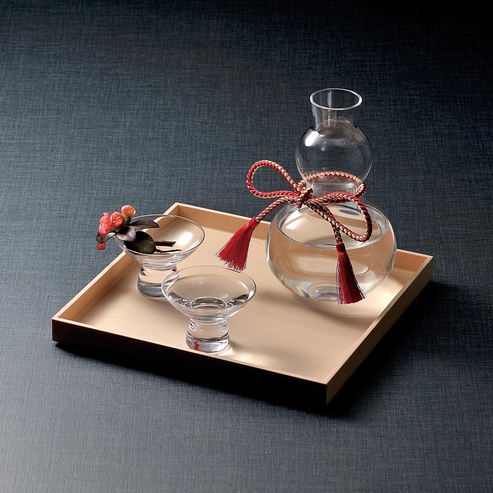 【WUZ屋子】日本 廣田硝子 潤葫蘆清酒壺杯4件組