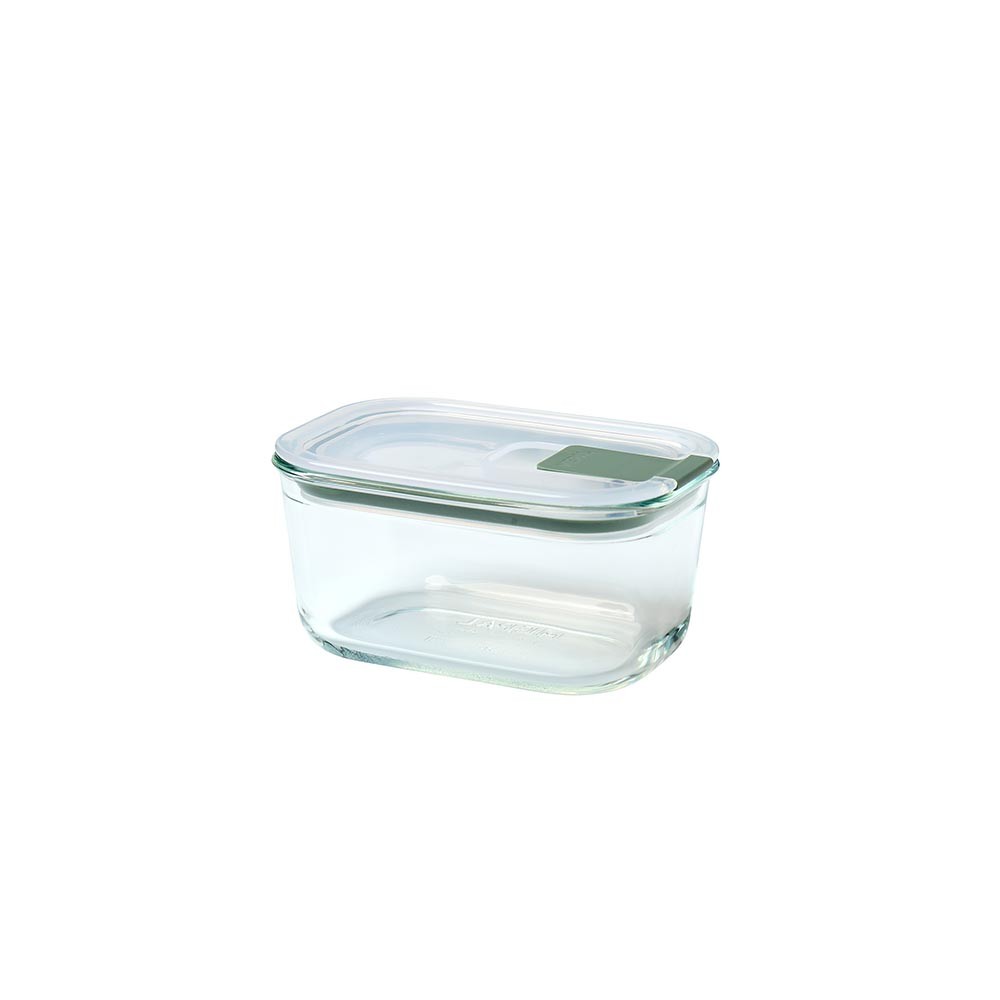 【WUZ屋子】荷蘭 Mepal EasyClip 輕巧蓋玻璃密封保鮮盒450ml-鼠尾草綠