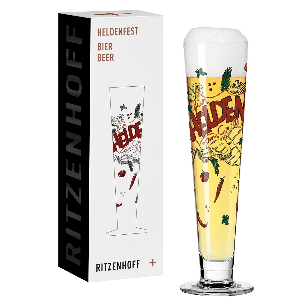 【WUZ屋子】德國 RITZENHOFF+ 英雄節經典啤酒杯-英雄狂歡