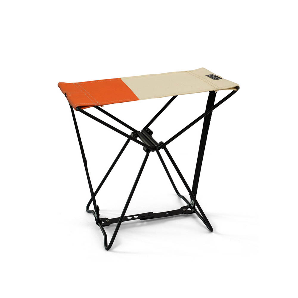 【WUZ屋子】日本 amabro MINI 輕巧摺疊椅-米白x橘