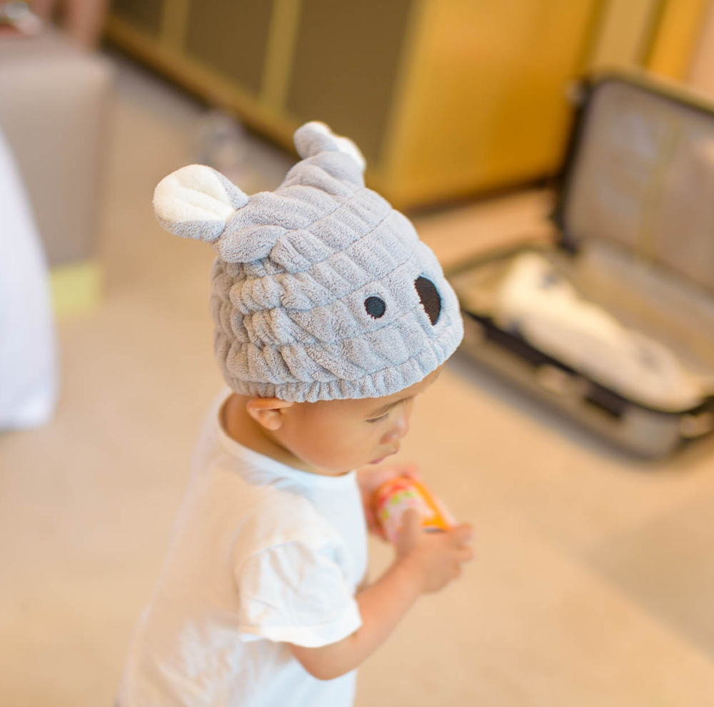 【WUZ屋子】日本CB Japan 動物造型超細纖維浴帽 多款