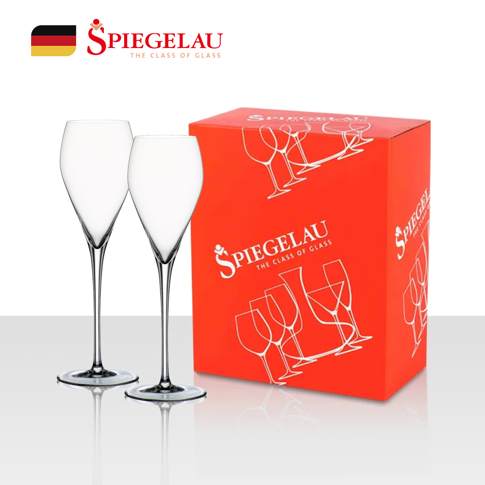 【Spiegelau】德國Adina Prestige香檳杯 2入禮盒-245ml