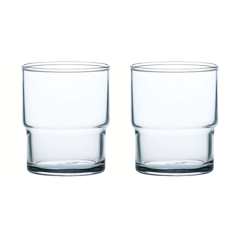 【TOYO SASAKI】東洋佐佐木 日本製強化玻璃杯200ml 兩入組 (00345HS)