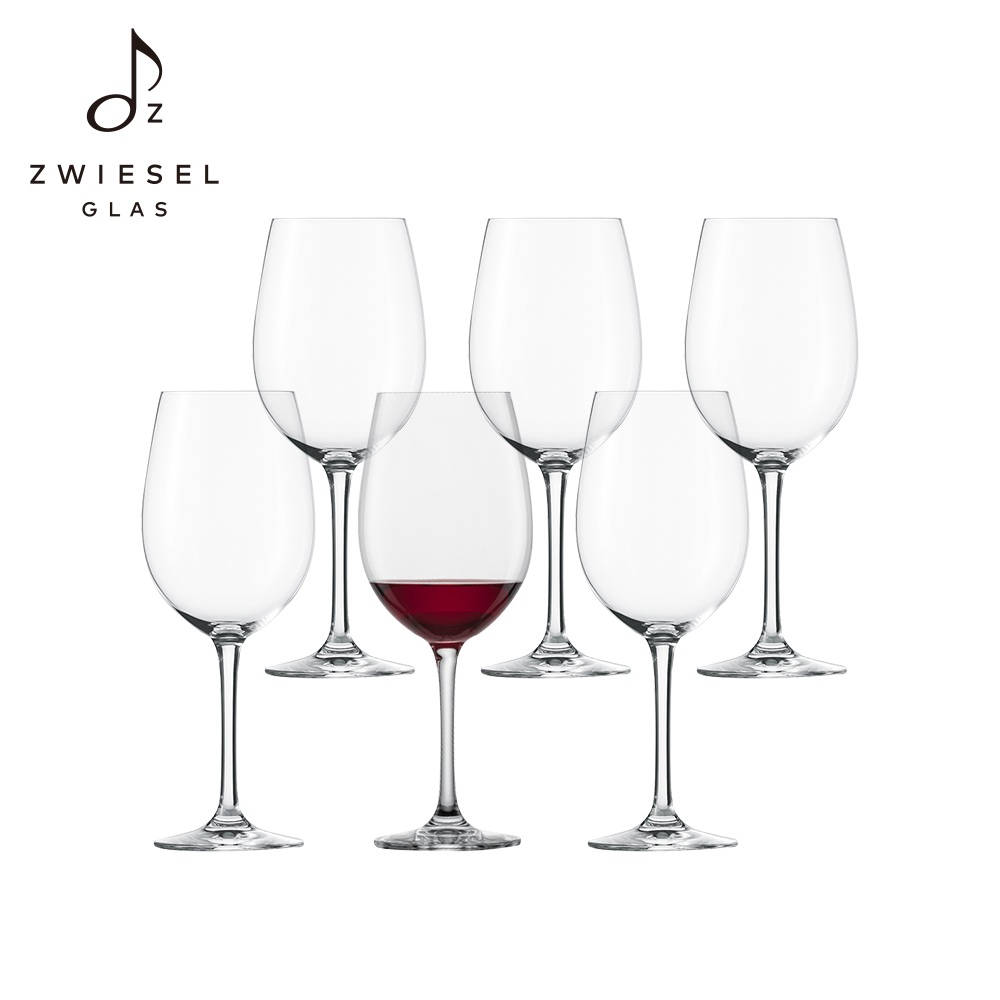 德國蔡司酒杯Zwiesel Glas Classico波爾多紅酒杯645ml 6入組