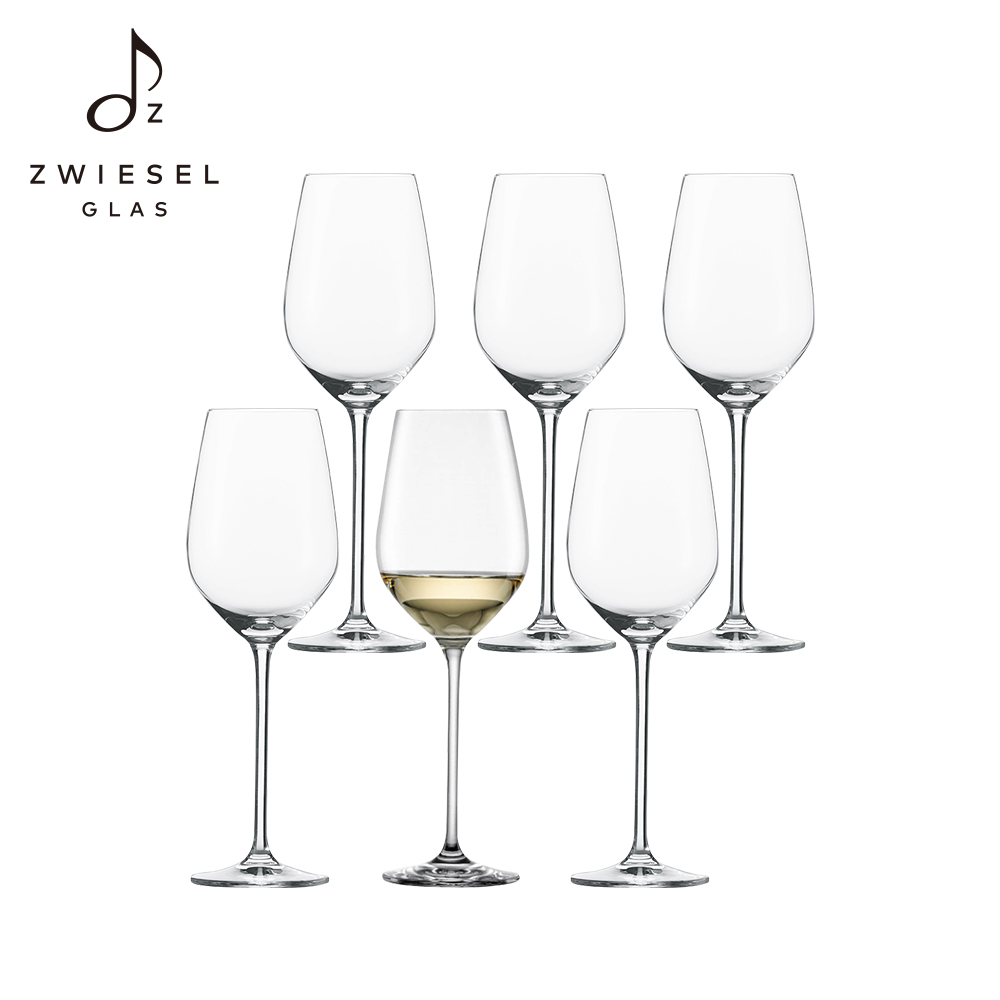 德國蔡司酒杯Zwiesel Glas Fortissimo白酒杯420ml 6入組