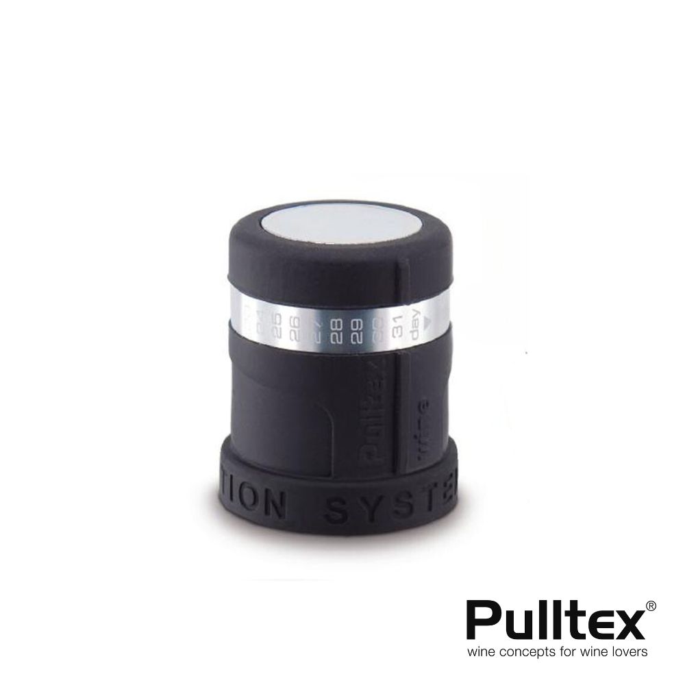 【Pulltex】西班牙AntiOx有日期抗氧化葡萄酒瓶塞-黑