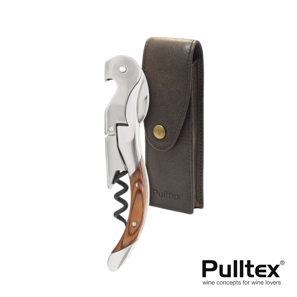 【Pulltex】西班牙託雷多手感木工兩段式開瓶器-玫瑰木