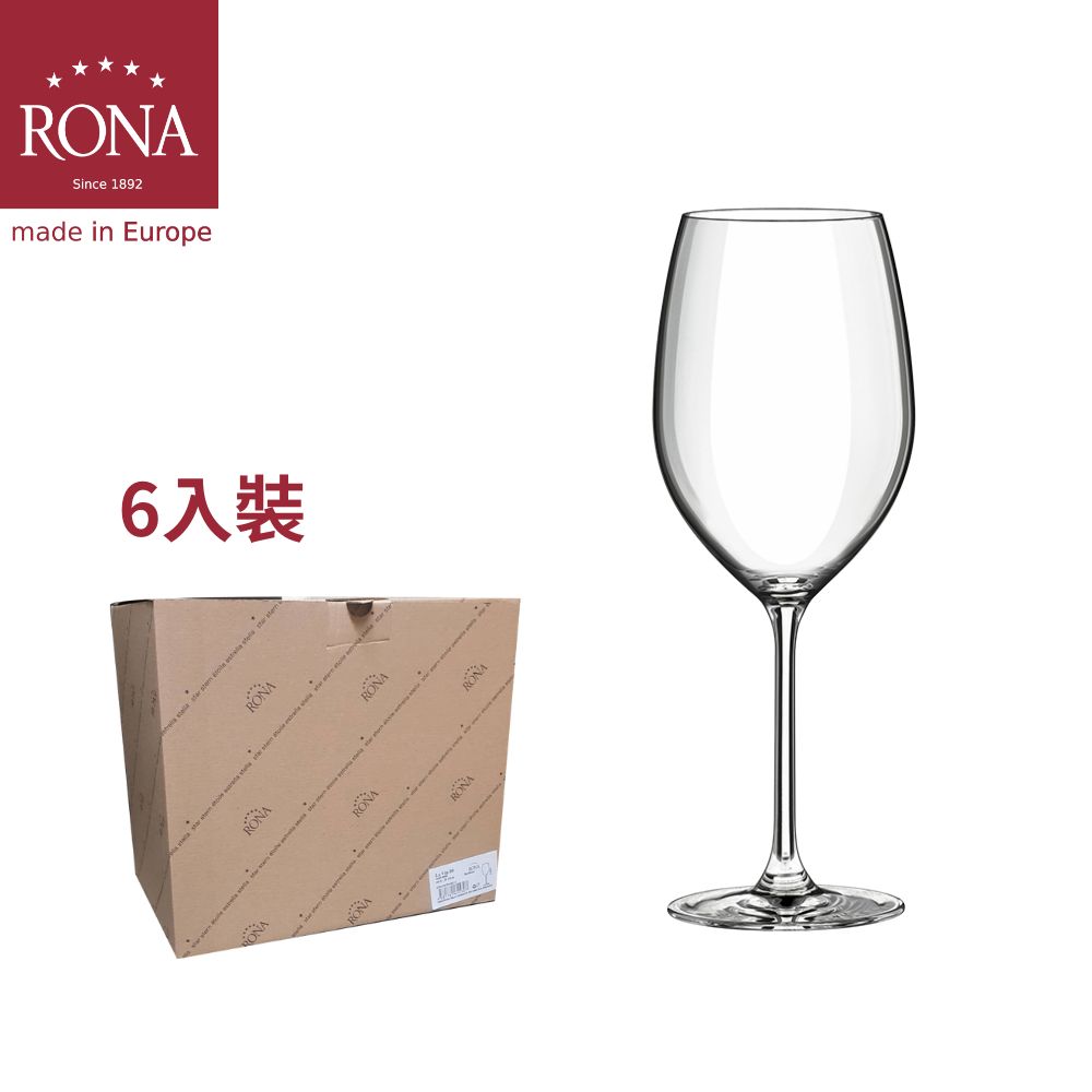 【RONA】斯洛伐克Le Vin樂活系列波爾多杯600ml-6入組