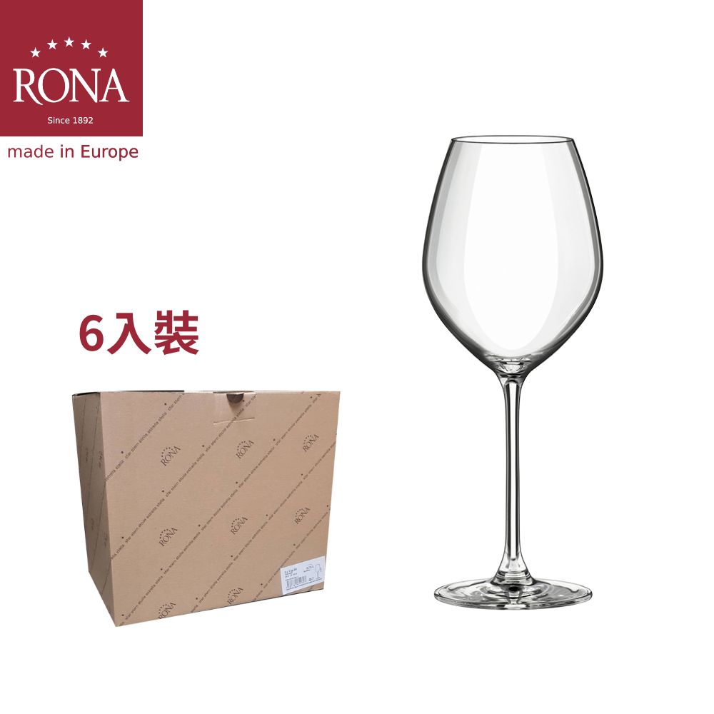 【RONA】斯洛伐克Le Vin樂活系列Chardonnay白酒杯480ml-6入組