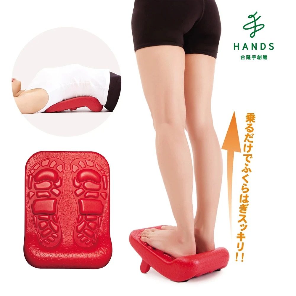 臺隆手創館 日本Alphax足部背部兩用按摩器/腳底按摩器/骨盆枕
