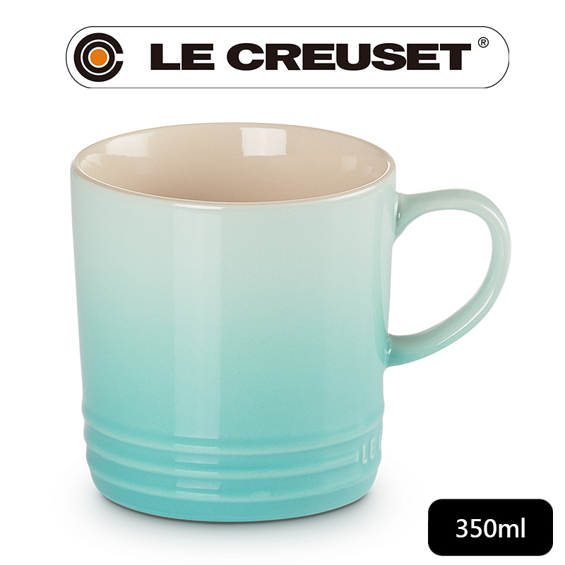 LE CREUSET-瓷器英式馬克杯350ml (薄荷綠)