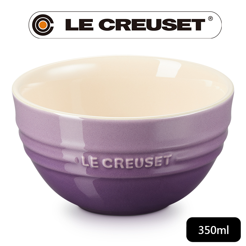 LE CREUSET-瓷器韓式飯碗350ml (星河紫)
