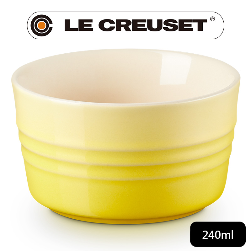 LE CREUSET-瓷器烤皿240ml (閃亮黃)