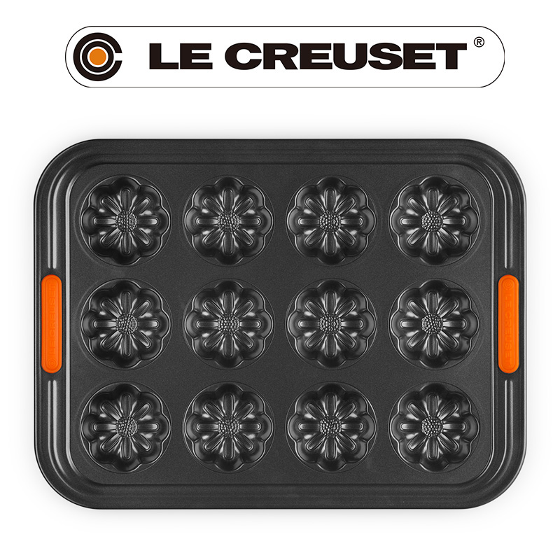 LE CREUSET-花形12格烤模
