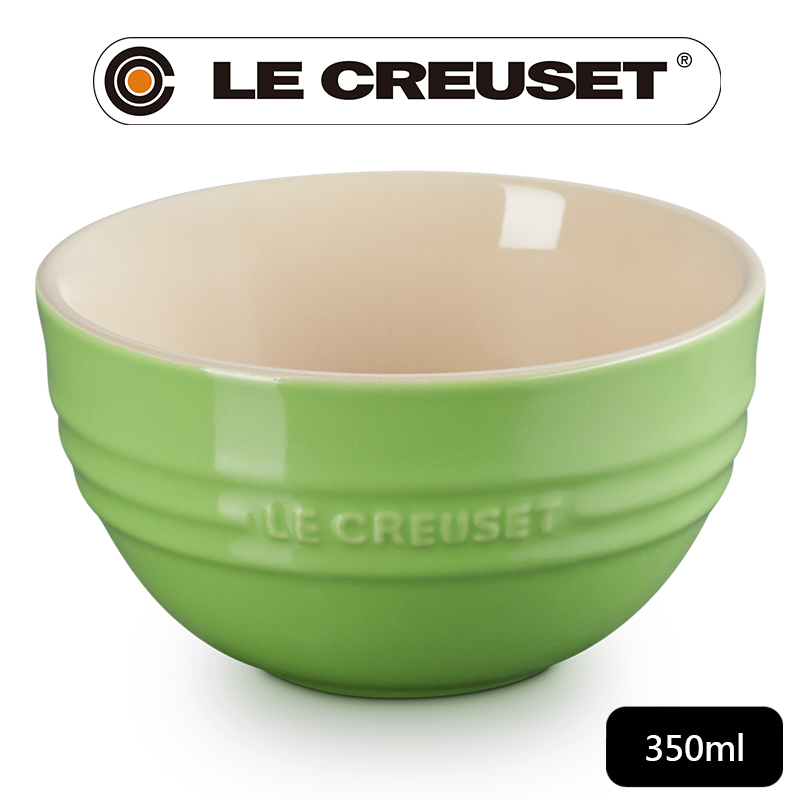 LE CREUSET-瓷器韓式飯碗350ml (萊姆)