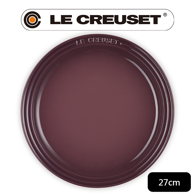 LE CREUSET-瓷器圓盤 27cm (無花果)