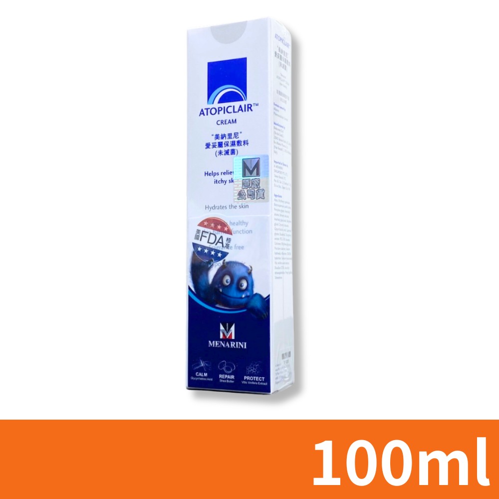 【ATOPICLAIR 愛妥麗】保濕敷料 乳膏cream 100ml