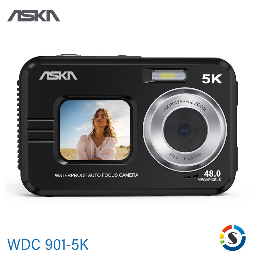 臺灣品牌 ASKA WDC 901-5K 防水數位相機