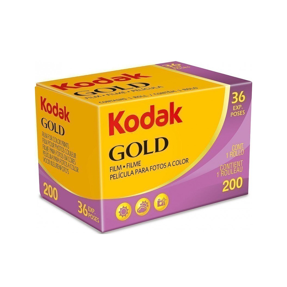 KODAK 柯達 GOLD 135mm 彩色膠捲負片底片 ISO 200 36張