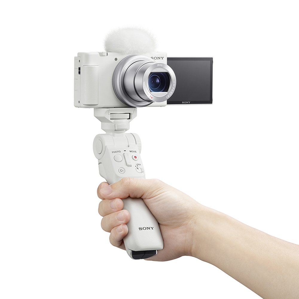 SONY ZV-1數位相機輕影音手持握把組合 晨曦白