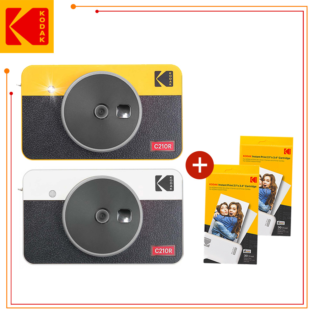 KODAK 柯達 Mini Shot 2 Retro C210R 拍立得相印機 東城代理商公司貨