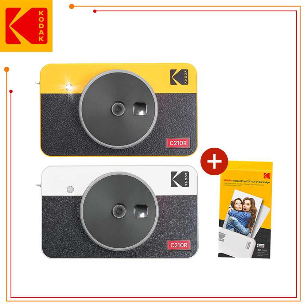 KODAK 柯達 Mini Shot 2 Retro C210R 拍立得相印機 東城代理商公司貨