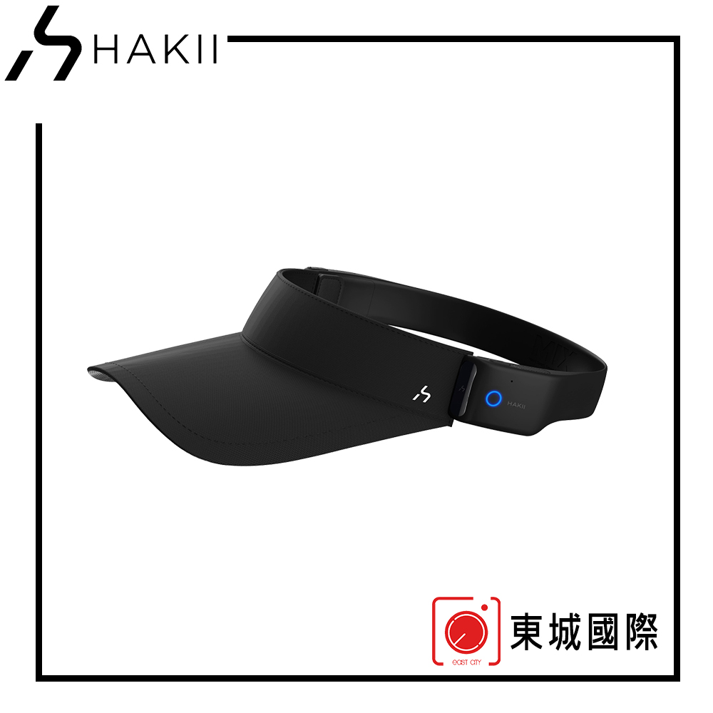 HAKII MIX V穿戴式運動智慧耳機-帽簷款 黑色 (東城代理商公司貨)