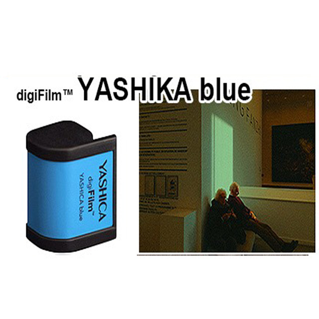 YASHICA YAS-DGFBLU BLUE 數位膠捲