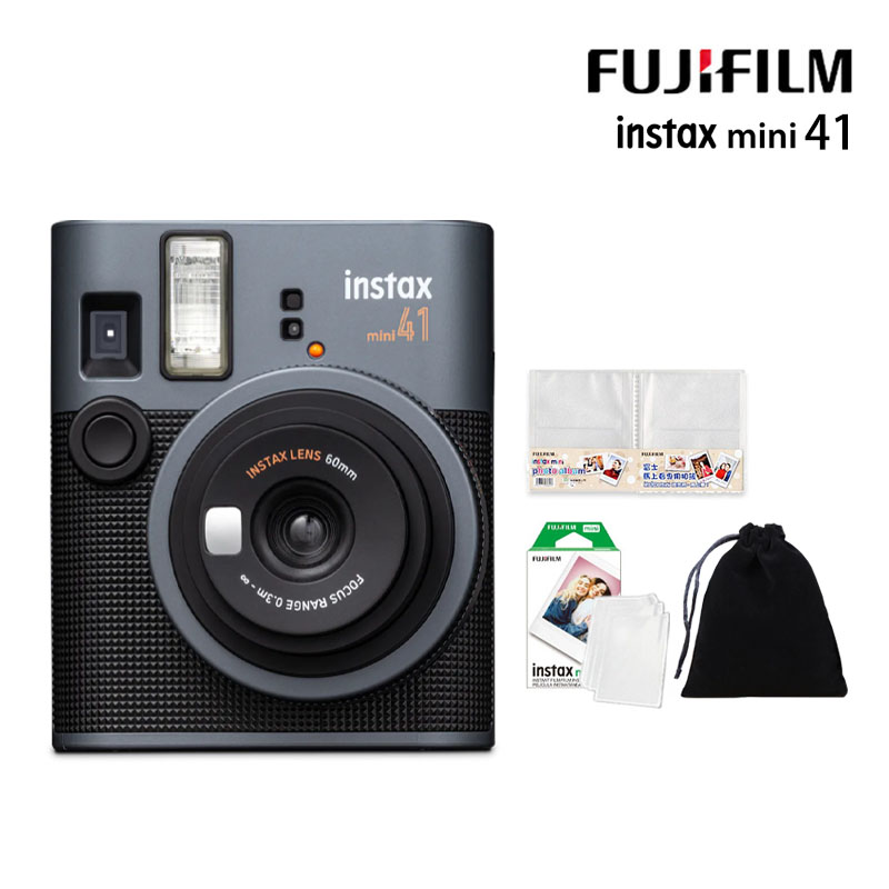 【10張底片超值組合】富士FUJIFILM instax mini 41 復古型 拍立得 (公司貨)