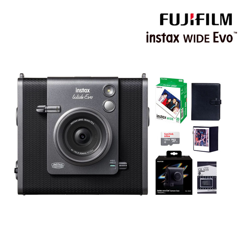 FUJIFILM 富士 Instax WIDE Evo 拍立得相機 印相機 (公司貨)
