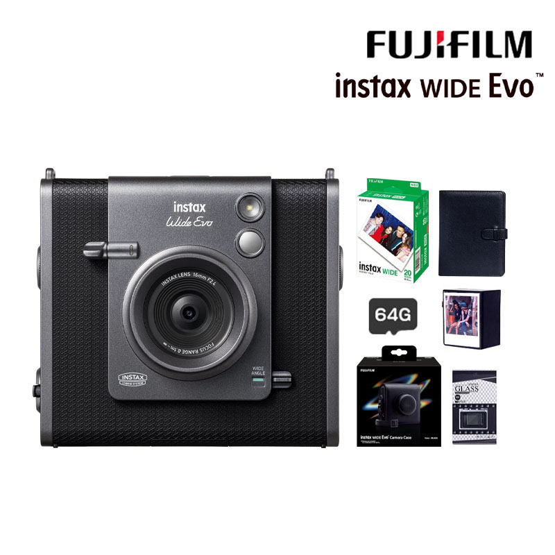FUJIFILM 富士 Instax WIDE Evo 拍立得相機 印相機 (公司貨)