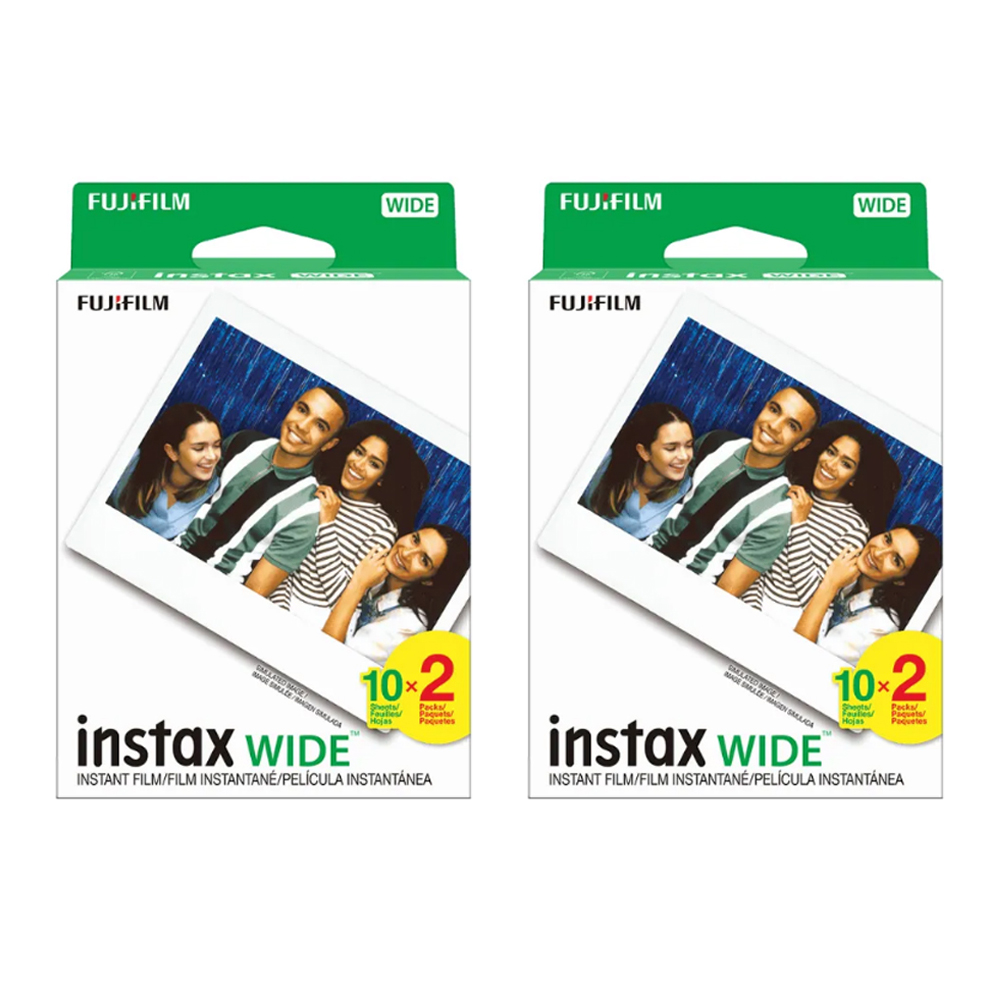FUJIFILM 富士 instax WIDE 寬幅空白底片 寬形底片 (40張)