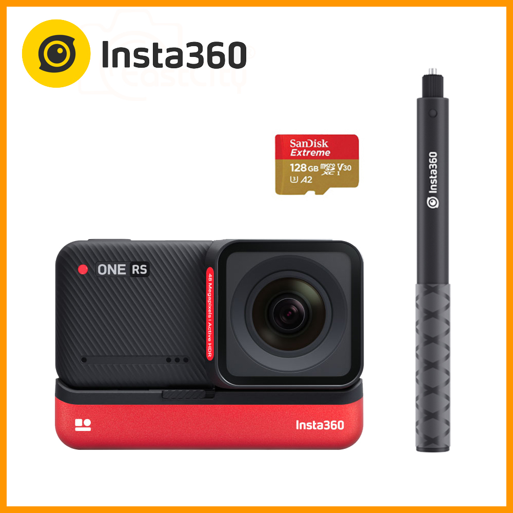 Insta360 ONE RS 4K廣角鏡頭套裝 運動攝影機 公司貨