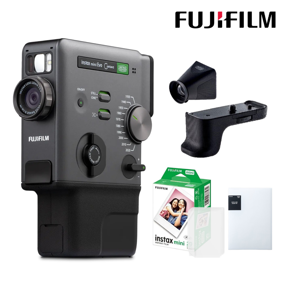 FUJIFILM 富士 instax mini Evo Cinema 混合式數位馬上看相機 印相機 (公司貨)