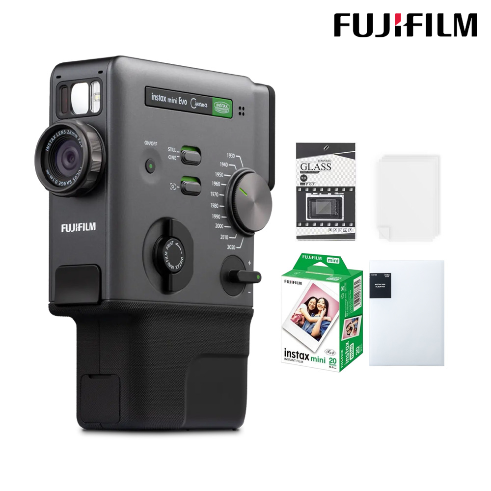 FUJIFILM 富士 instax mini Evo Cinema 混合式數位馬上看相機 印相機 (公司貨)