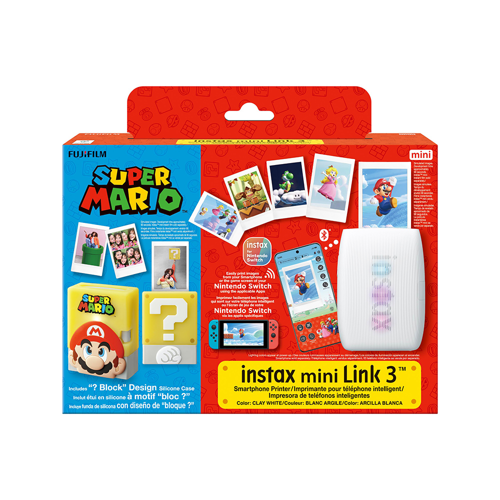 FUJIFILM 富士 instax mini Link3 特別版-超級瑪利歐套組(公司貨)