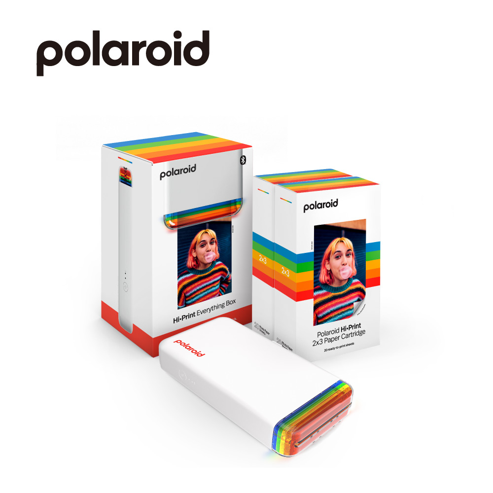 Polaroid 寶麗來 手機相片印表機EB版 2x3(白色)