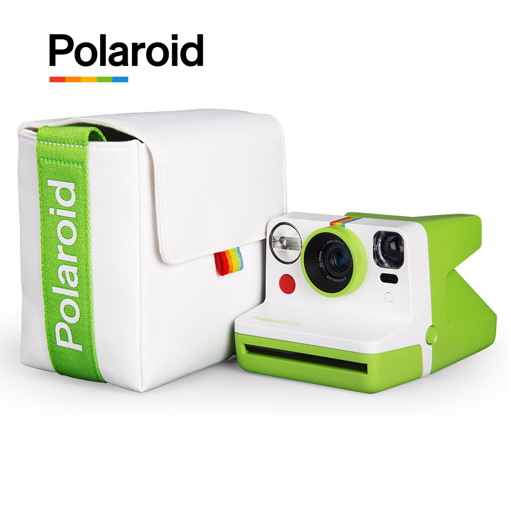Polaroid Now 相機包- 白&綠(DNB4)