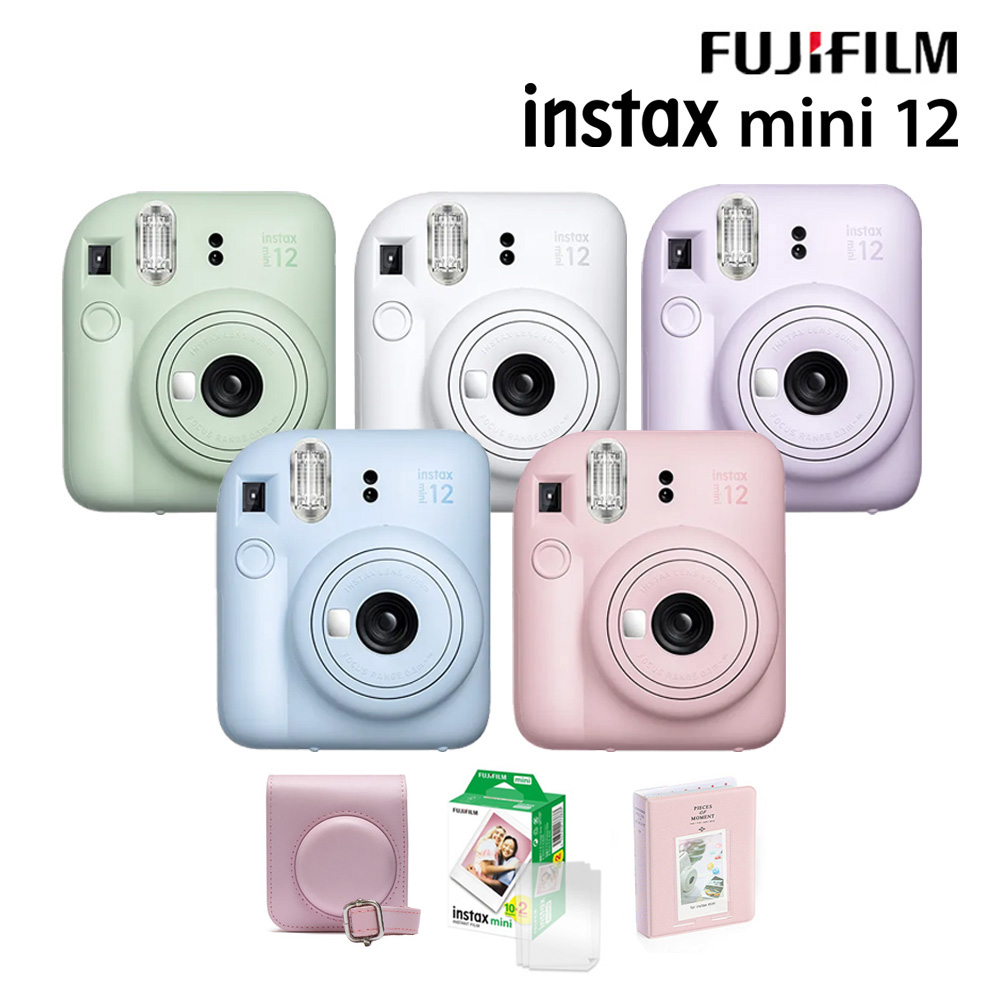FUJIFILM 富士 instax mini 12 拍立得相機 馬上看相機 即可拍 (公司貨)