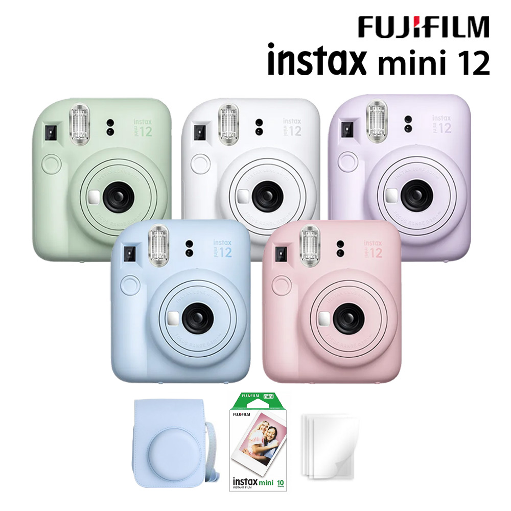 FUJIFILM 富士 instax mini 12 拍立得相機 馬上看相機 即可拍 (公司貨)