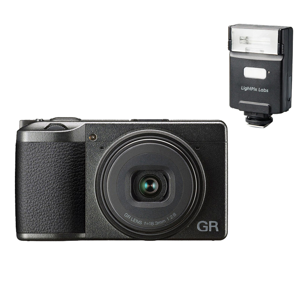 RICOH GR III (GR3)+FLASH Q Q20III 無線閃光燈(公司貨)