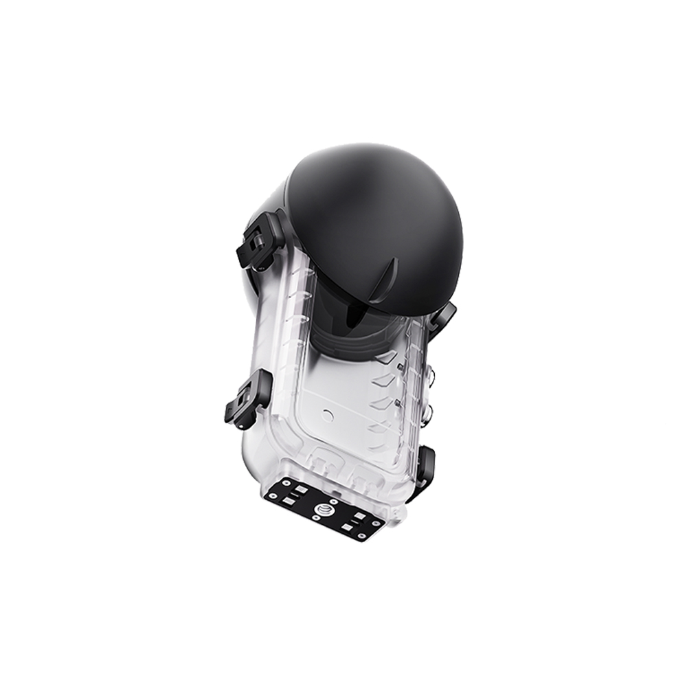 Insta360 X4 快拆全隱形防水殼+矽膠鏡頭保護套