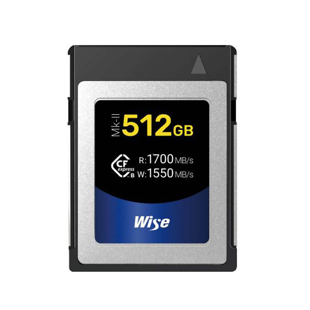 Wise 512GB CFexpress Type B Mk-II 記憶卡 公司貨
