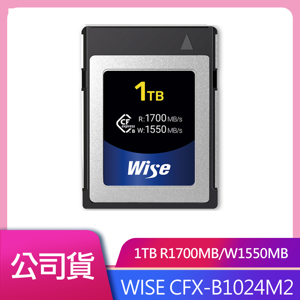 Wise 1TB CFexpress Type B Mk-II 記憶卡 公司貨