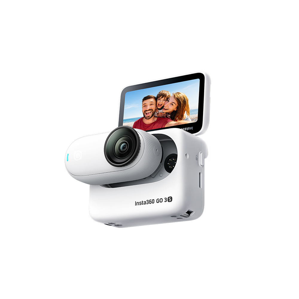 Insta360 GO 3S 拇指防抖相機-128G版本 靈動白 公司貨