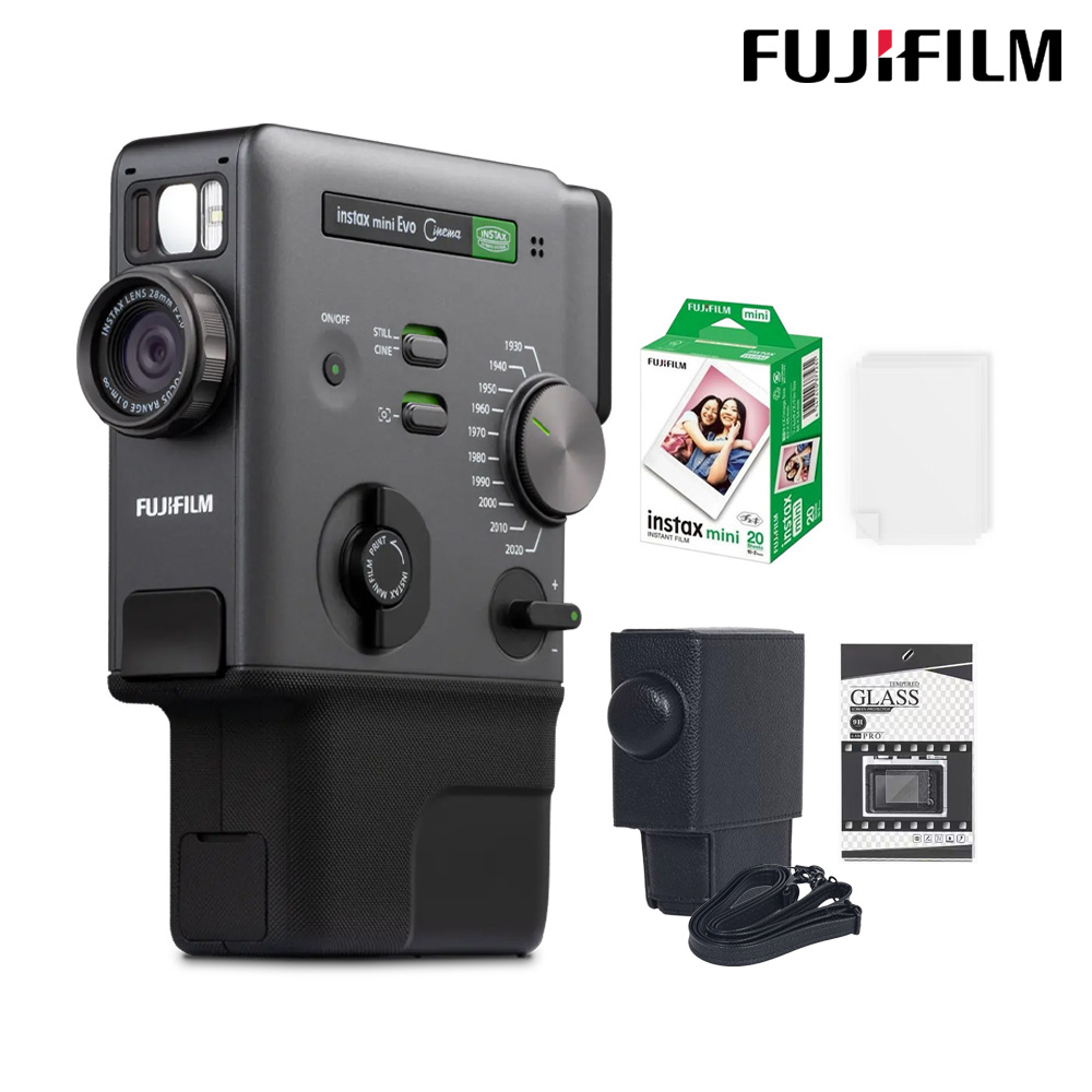 FUJIFILM 富士 instax mini Evo Cinema 混合式數位馬上看相機 印相機 (公司貨)