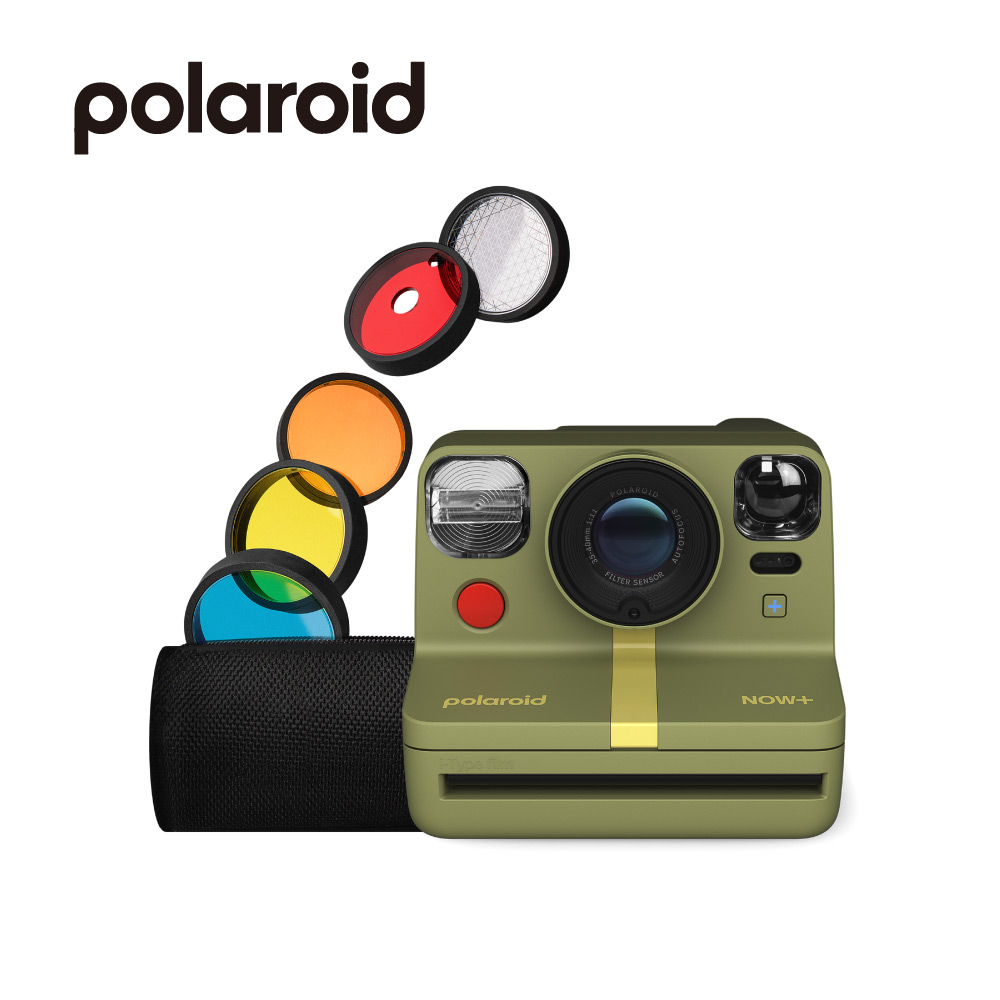 Polaroid 寶麗來 Now+ G2拍立得相機-森林綠DN21 (拆封福利品)