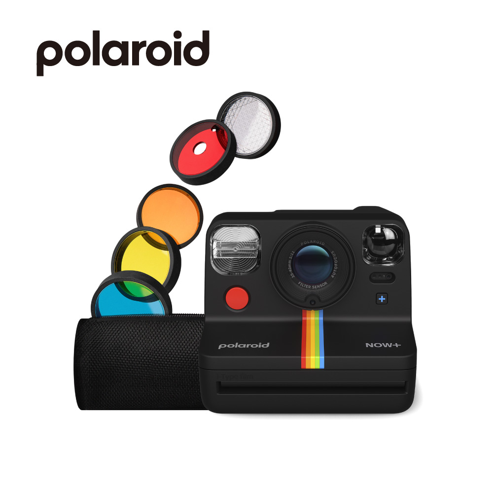 Polaroid 寶麗來 Now+ G2拍立得相機-黑DN19 (拆封福利品)